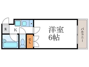 スカイロード御池の物件間取画像